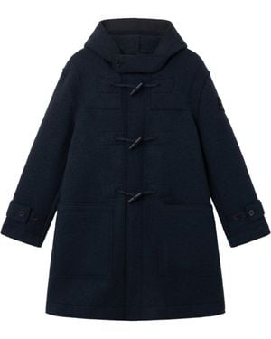 Stone Island Loose-Fit Duffle Coat With Toggle Buttons - Blue