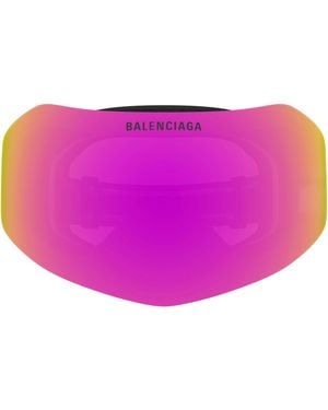 Balenciaga Eyewear Ski Mask Goggles - Pink
