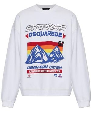DSquared² Long-Sleeve Sweatshirt - White