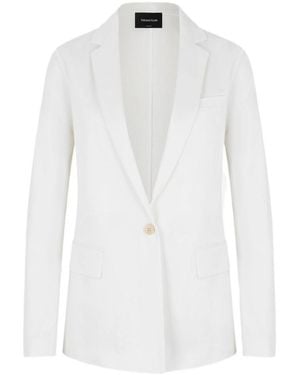 Fabiana Filippi Long-Sleeved Suit Jacket - White
