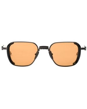 Akoni Eclipse Square Frame Sunglasses - Metallic