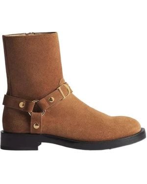 Dior Bolt Ankle Boot - Brown