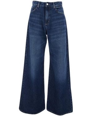 ICON DENIM Debby High-Rise Wide-Leg Jeans - Blue