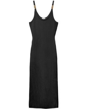 Versace Medusa '95 Ribbed Dress - Black