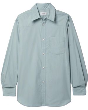 Lemaire Long-Sleeved Shirt - Blue