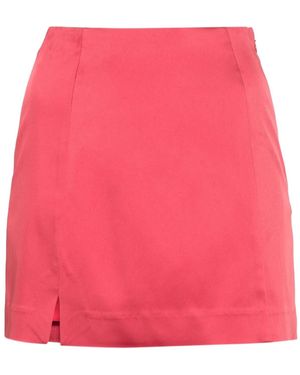 Cult Gaia Satin Mini Skirt - Pink