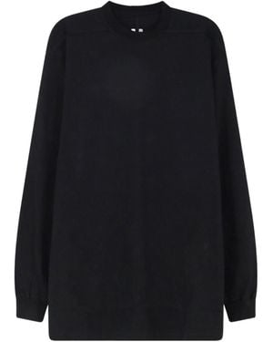 Rick Owens Long-Sleeved T-Shirt - Black