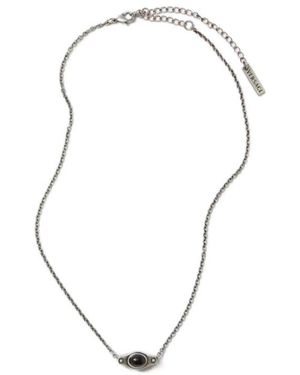 Versace Medusa Pendant Necklace - White