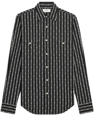 Celine Western Shirt - Black