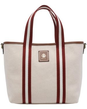 Bally Edelbliss Logo Patch Tote Bag - Brown