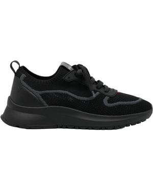 Bally Davyn Mesh Trainers - Black