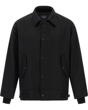 Comme des Garçons Long Sleeve Casual Jacket - Black