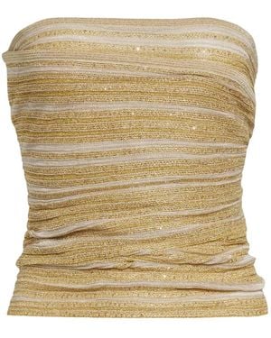 Missoni Striped Vest - Natural