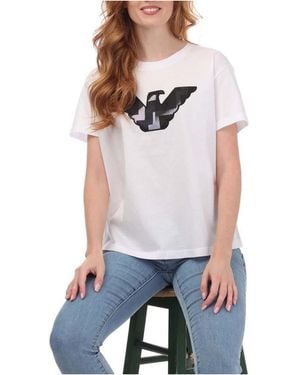 Giorgio Armani Crewneck Shortsleeve Tee - White
