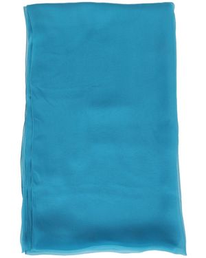 Alberta Ferretti Silk Scarf - Blue