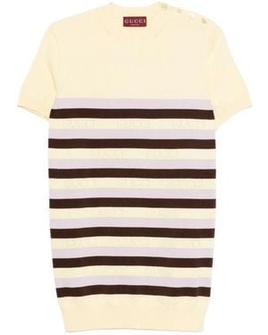 Gucci Knitted Dress - White