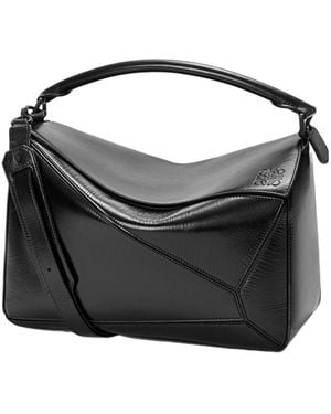 Loewe Shoulder Bag With Handle - Black
