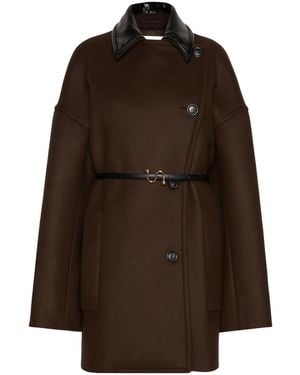 Sportmax Wool Cloth Jacket - Brown