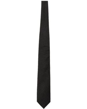Tom Ford Polka-Dot Satin Tie - Black