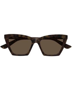 McQueen Eyewear Cat-Eye Frame Sunglasses - Multicolour