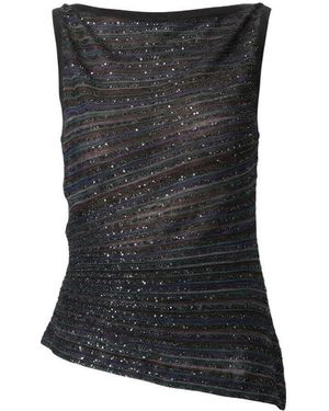 Missoni Sleeveless Vest - Black
