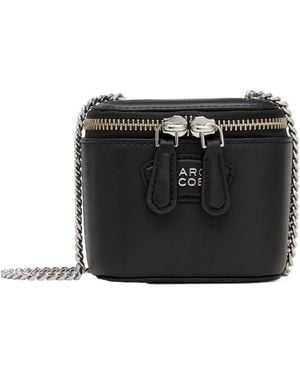 Marc Jacobs Logo Shoulder Bag - Black