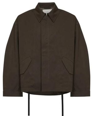 Studio Nicholson Water-Repellent Short Coat - Black