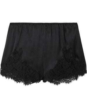 Doen Iona Lace Shorts - Black