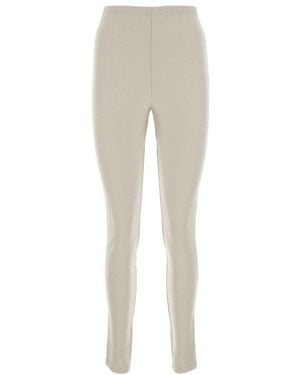 Prada Logo-Triangle Leggings - Natural