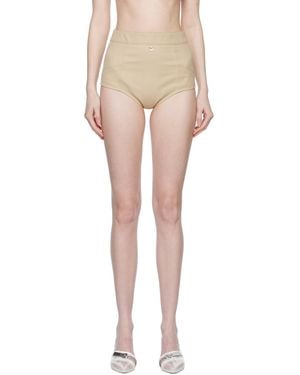 Coperni Hardware Shorts - Natural