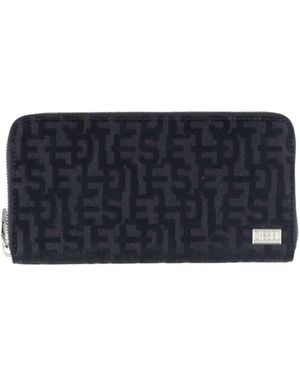DIESEL Woven Wallet - Blue