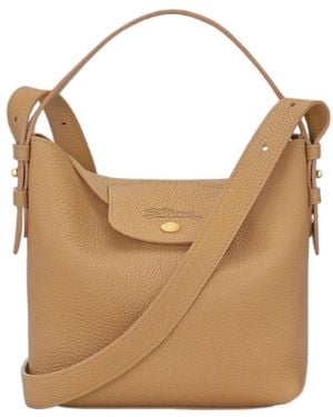 Longchamp Le Cadence S Bucket Bag - Natural