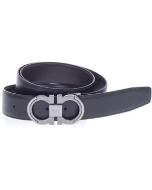 Ferragamo Logo Belt - Blue