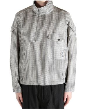 Kiko Kostadinov Farkas Pullover Jacket - Grey