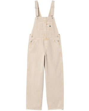 Carhartt W' Bib Overall Straight Jumpsuit - White
