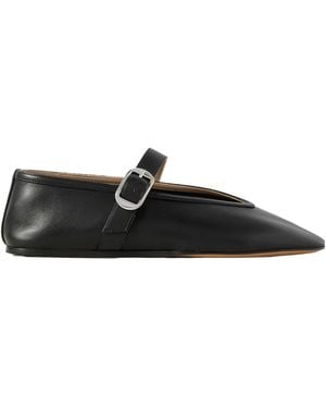 Le Monde Beryl Mary Jane Ballet Shoes - Black