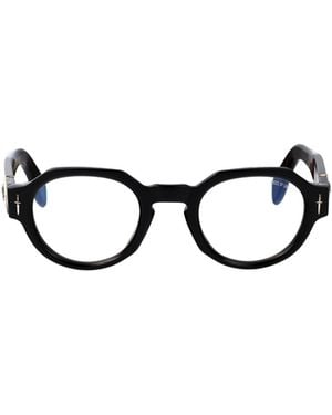 Cutler and Gross Round-Frame Glasses - White