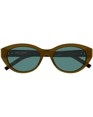 Saint Laurent Full-Rim Sunglasses - Green