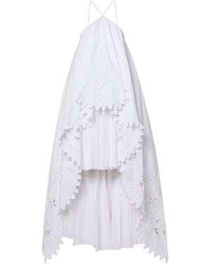 Jacquemus Provençale Backless Dress - White