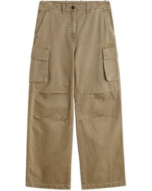 Our Legacy Peak Cargo Herringbone Trousers - Natural