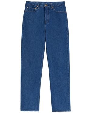 Jil Sander Regular Denim Trousers - Blue