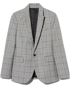 Nili Lotan Long-Sleeved Suit Jacket - Grey