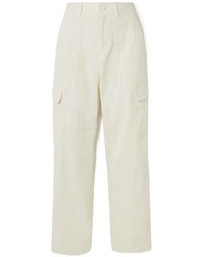 James Perse Work Casual Trousers - White