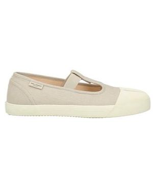 Maison Margiela Canvas Ballet Flats - Natural