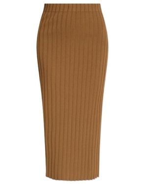 By Malene Birger Fiemme Midi Skirt - Brown