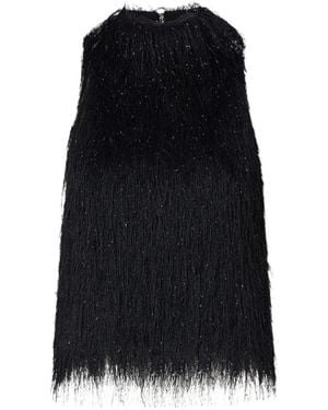 Liu Jo Tassel-Decorated Top - Black