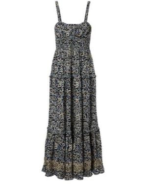 Ulla Johnson Ophelia Printed Cotton-Blend Midi Dress - Multicolor