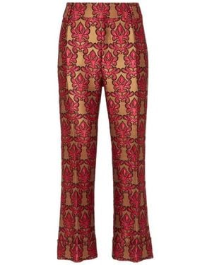 La DoubleJ Hendrix Straight Pants - Red