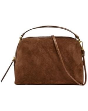 Gianni Chiarini Zippered Shoulder Bag - Brown