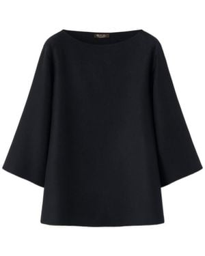Loro Piana Mara Royal Lightness Blouse - Black
